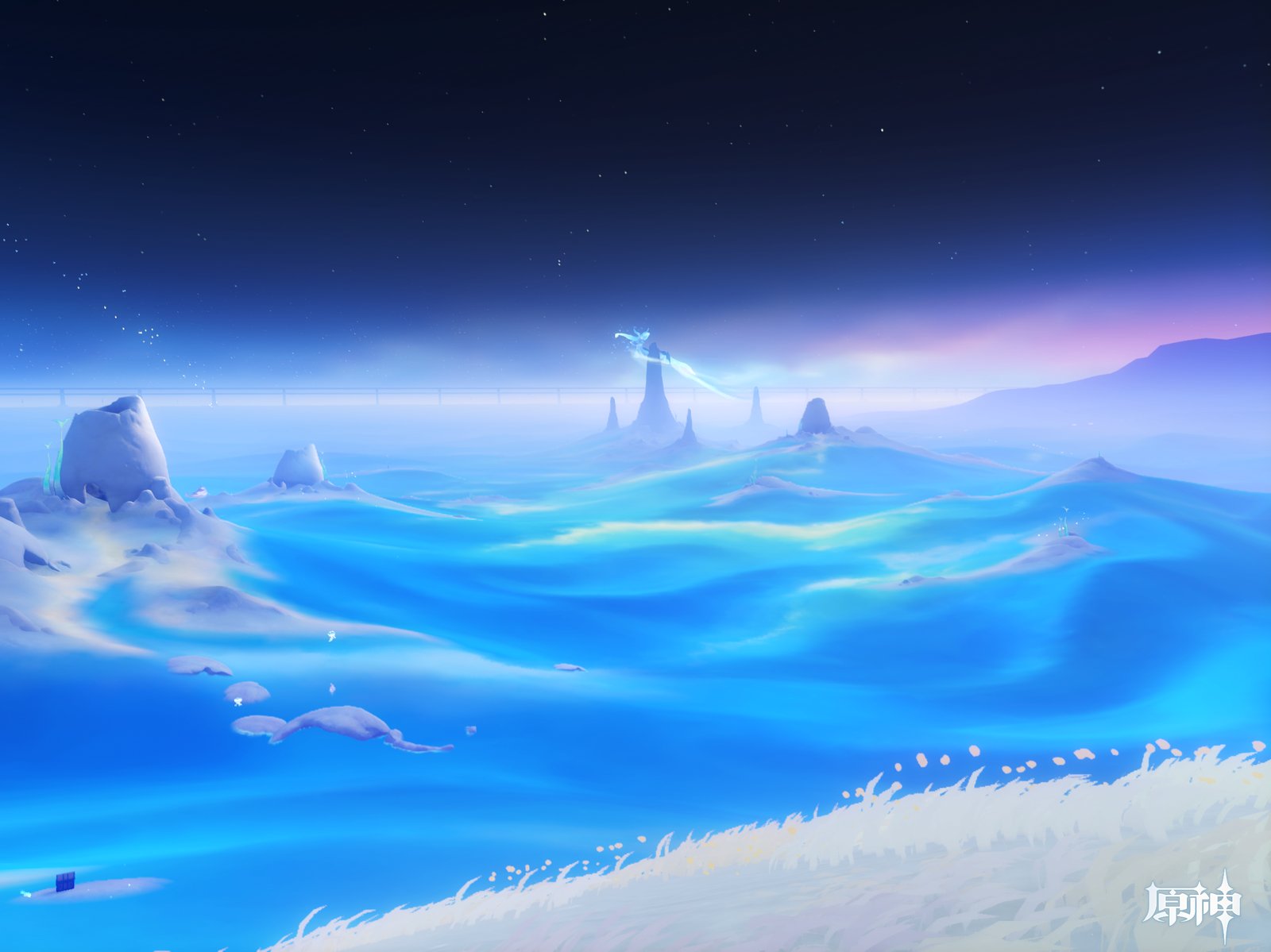 月荡海